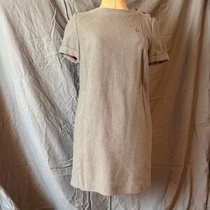 Fred Perry Gray Buttoned Top
